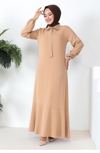0294Sgs Hijab Model Dress Mink 7623