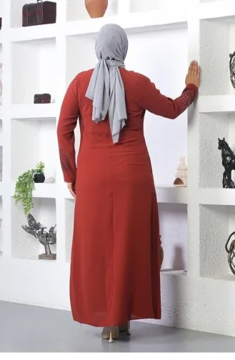 Tuile De Robe Hijab Brodée En Pierre 2021Smr 7755