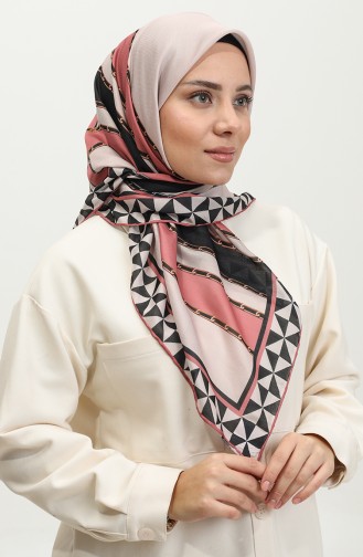 Patterned Soft Scarf 2065-01 Powder 2065-01