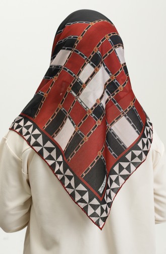 Patterned Soft Scarf 2065-06 Tan 2065-06