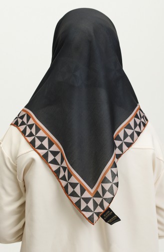 Echarpe Douce à Motifs 2065-10 Moutarde 2065-10