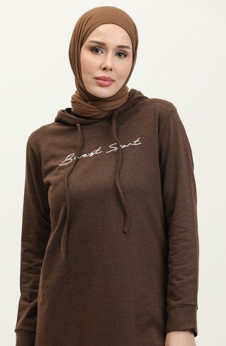 Survêtement Garni De Couleurs 3080-02 Marron 3080-02