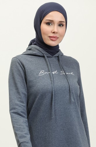 Survêtement Garni De Couleurs 3080-03 Indigo 3080-03