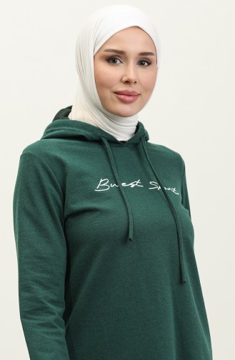 Survêtement Garni De Couleurs 3080-07 Vert Emeraude 3080-07