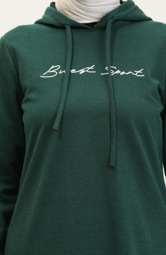 Survêtement Garni De Couleurs 3080-07 Vert Emeraude 3080-07