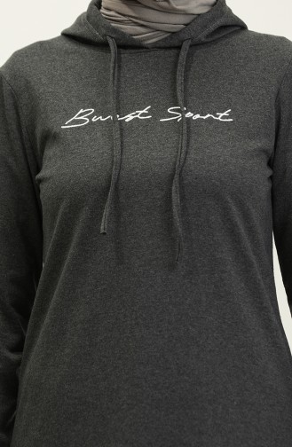 Survêtement Garni De Couleurs 3080-10 Anthracite 3080-10