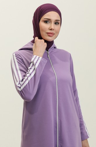Zippered Tracksuit 1018-03 Lilac 1018-03