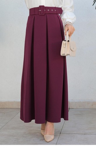 5053Nrs Pileli Etek Mürdüm