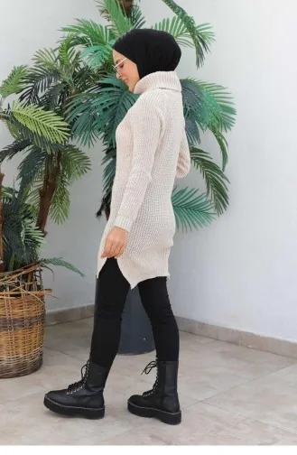 5000Mdo Triko Tunik Bej