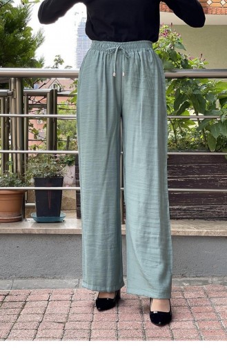 2010Mg Linen Trousers Mint 6031