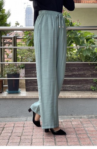 2010Mg Linen Trousers Mint 6031