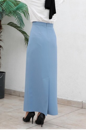 5051Nrs Bleistiftrock Blau 6346