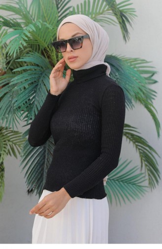 0024Mp Turtleneck Knitwear Sweater Black 6526