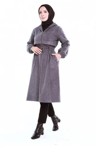 0503Sgs Manteau De Timbre De Sport Gris 6687