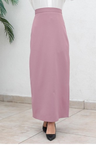 5051Nrs Pencil Skirt Dusty Rose 7488