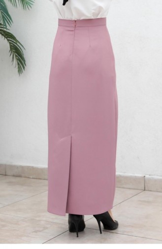 5051Nrs Pencil Skirt Dusty Rose 7488