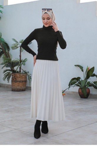 0028Mp Vertical Striped Knitwear Sweater Black 7550