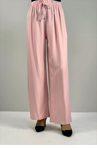 6113Nrs Wide Leg Trousers Powder 7610