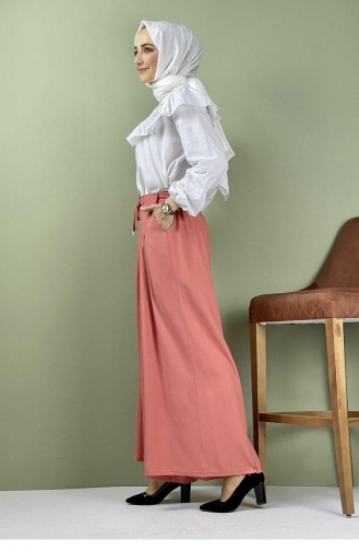 6114Nrs Trousers Skirt Salmon 7614