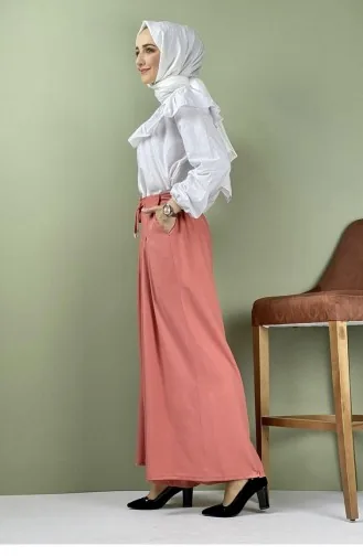 6114Nrs Trousers Skirt Salmon 7614