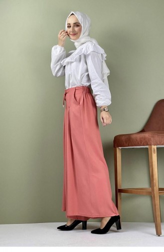 6114Nrs Trousers Skirt Salmon 7614