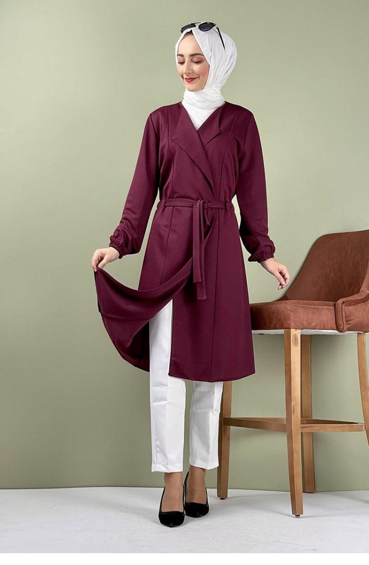 Sjerp Gedetailleerde Kimono 8015-05 Kersen 8015-05