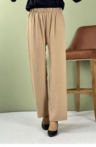 Aerobin Wide Leg Trousers 0109-01 Mink 0109-01