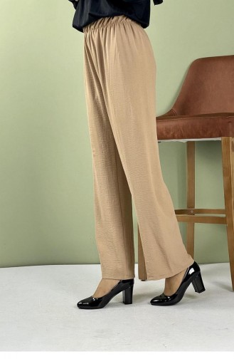 Aerobin Wide Leg Trousers 0109-01 Mink 0109-01