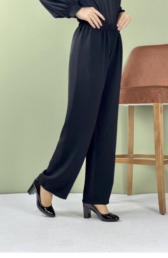 Aerobin Wide Leg Trousers 0109-05 Black 0109-05