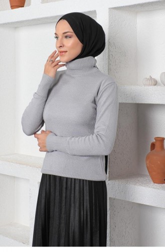 0029Mp Knitwear Sweater Gray 7957