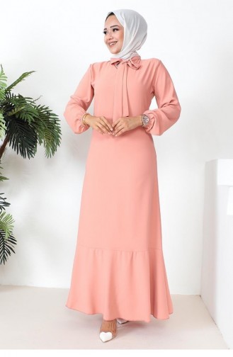 0294Sgs Hijab Modell Kleid Puder 8529
