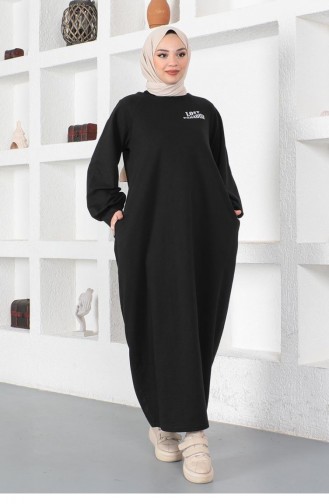 2040Mg Shalwar Model Casual Dress Black 8698