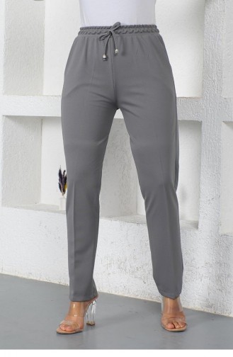 Pantalon Femme À Lacets 2053Mg Gris 9087