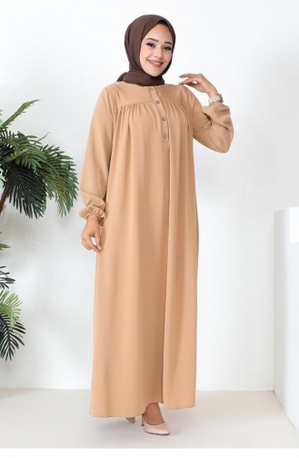 0297Sgs Robe Aerobin Dress Camel 9220