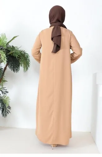 0297Sgs Robe Aerobin-jurk Kameel 9220