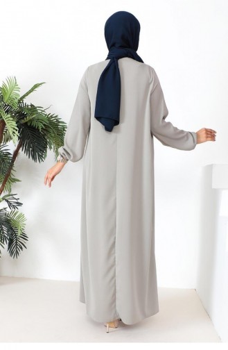 Robe Aerobin Dress 0297-01 Gray 0297-01