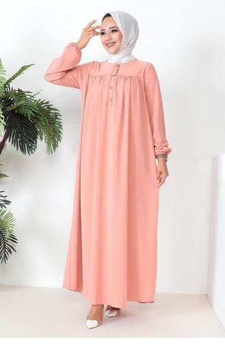 0297Sgs Robe Aerobin Robe Dusty Rose 9226