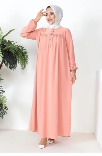 0297Sgs Robe Aerobin Kleid Dusty Rose 9226