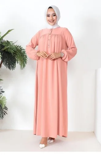 0297Sgs Robe Aerobin Kleid Dusty Rose 9226