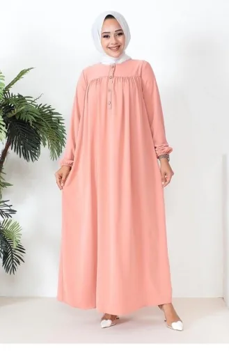 0297Sgs Robe Aerobin Kleid Dusty Rose 9226