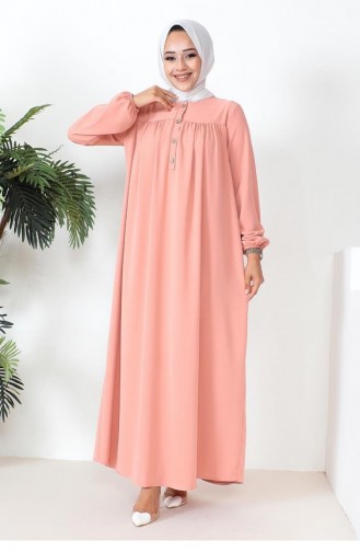 0297Sgs Robe Aerobin Robe Dusty Rose 9226