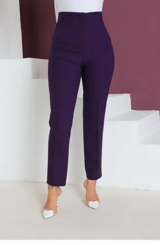 6157Nrs بنطال دارت أرجواني 9241