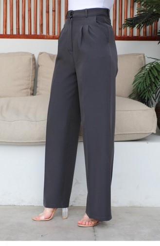 6156Nrs Palazzo Trousers Gray 9253