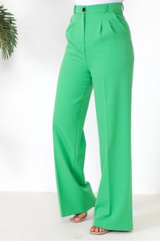 6156Nrs Palazzo-Hose Grün 9259
