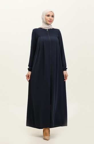 Abayas Bleu Marine 5004-03