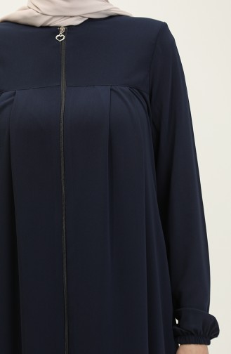 Abayas Bleu Marine 5004-03