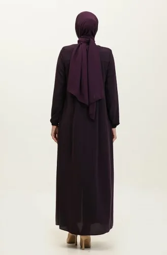 Plum Abaya 5004-04