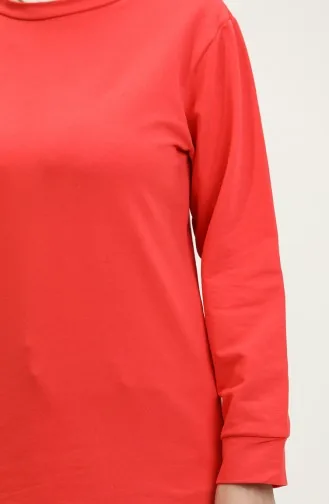 Crew Neck Sweatshirt 23124-03 Pomegranate Flower 23124-03