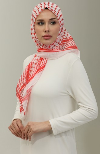 Palestina Keffiyeh Sjaal 1001-04 Rood 1001-04