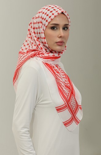 Palestine Keffiyeh Scarf 1001-04 Red 1001-04